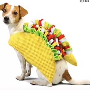 NWOT Padded Taco Costume for Small to Medium Sized Dog